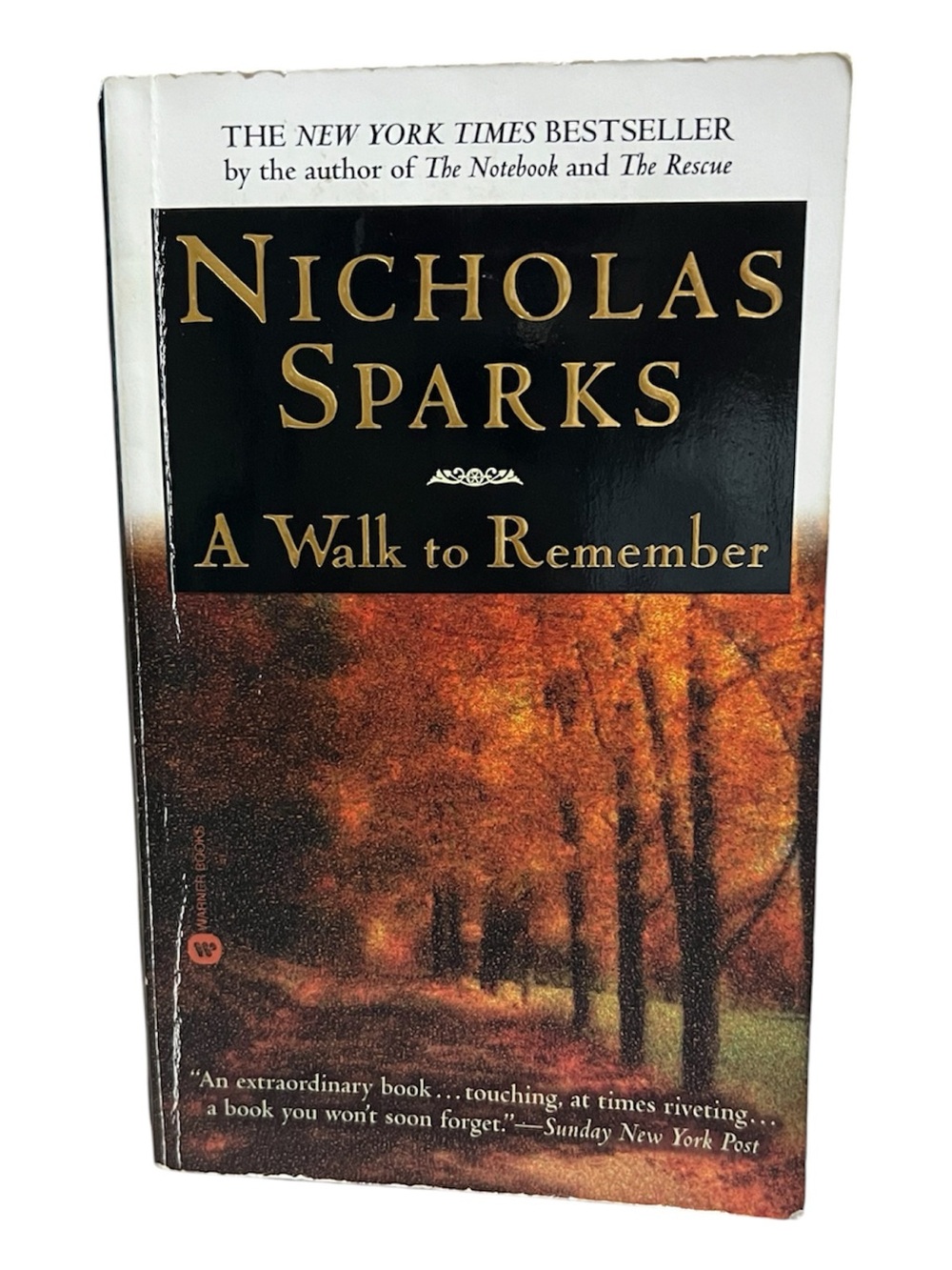 Nicholas Sparks A Walk to Remember Book